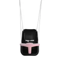 Hörby Bruk - Babysits High Svart - Ljusrosa