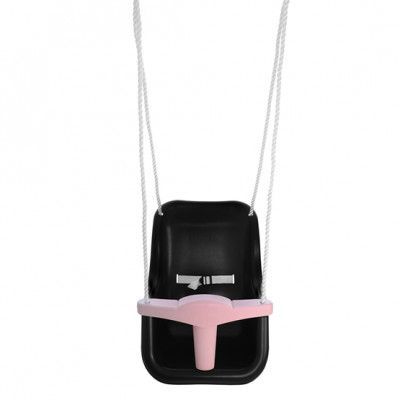 Hörby Bruk - Babysits High Svart - Ljusrosa