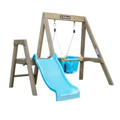Kidkraft - Gunga Och Rutschkana - First Play Wooden Swing Set