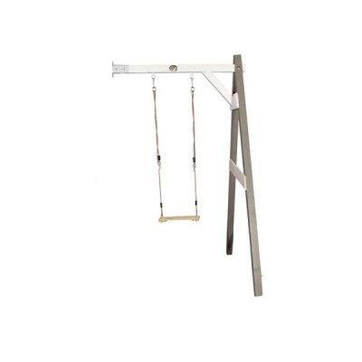 Sunny, Trägunga - Väggmonterad - Enkel Grå