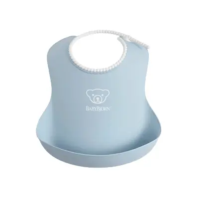 Babybjörn haklapp 1-pack, blekblå