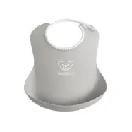 Babybjörn haklapp 1-pack, grå