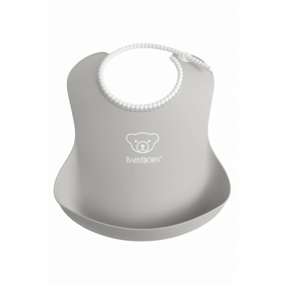 BabyBjörn - Haklapp, 1-pack - Grå