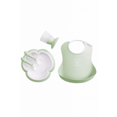 BabyBjörn - Middagsset för barn - Blekgrön