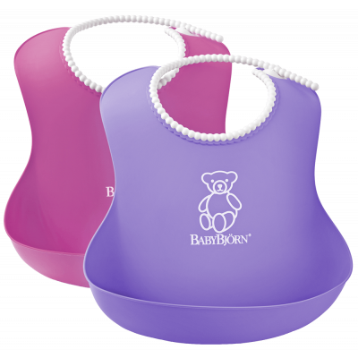 BABYBJÖRN Mjuk Haklapp, 2-pack