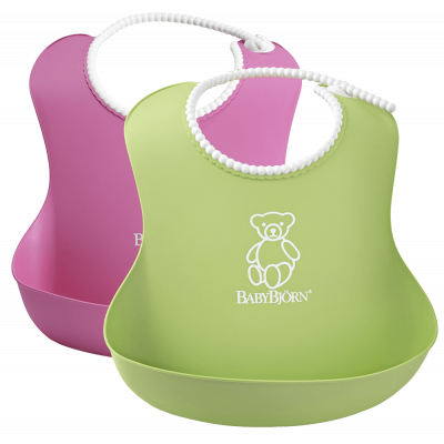 BABYBJÖRN Mjuk Haklapp, 2-pack