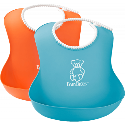 BABYBJÖRN Mjuk Haklapp, 2-pack