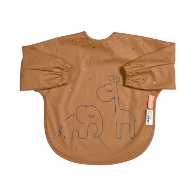 Done by Deer Dreamy Dots Långärmad Haklapp 18m+ (Mustard)