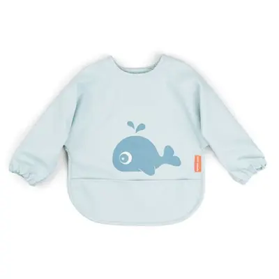 Done by Deer haklapp med ärm och ficka, Wally blå