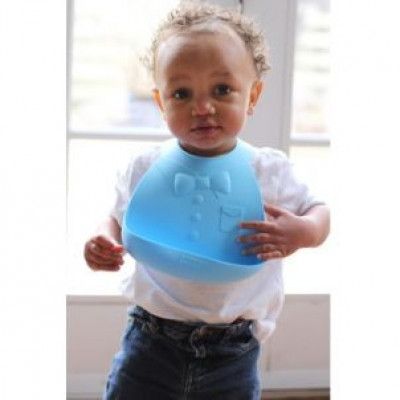 Edo Baby Bib-haklapp (Blå)