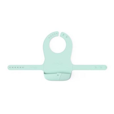 Everyday Baby haklapp i silikon, mint green