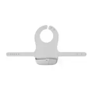 Everyday Baby haklapp i silikon, quiet grey