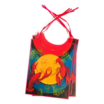 Kräfthaklapp med Snören - 4-pack