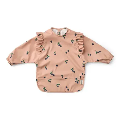 Liewood haklapp med ärm Merle, berry/pale tuscany