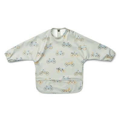 Liewood haklapp med ärm Merle, bicycle/cloud blue