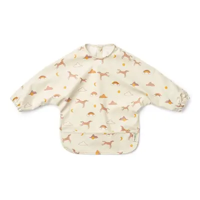 Liewood haklapp med ärm Merle, dream/ecru