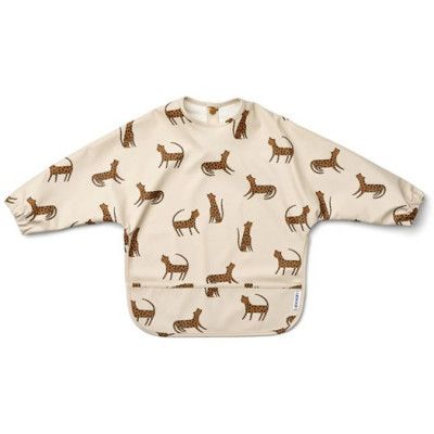 Liewood haklapp med ärm Merle, leopard sandy