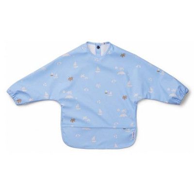 Liewood haklapp med ärm Merle, seaside sky blue