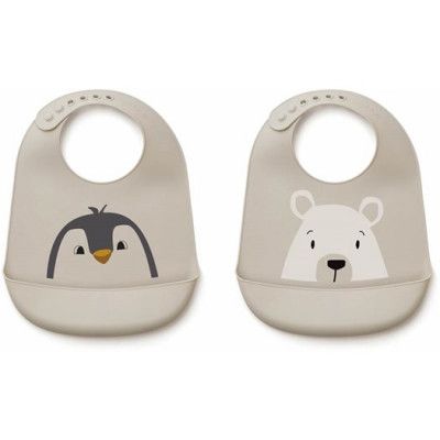 Liewood haklapp silikon Tilda 2-pack, arctic mix