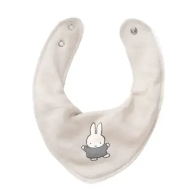 Miffy dregglis/bib, grå
