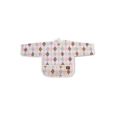 NG Baby haklapp ärm harlequin rosa