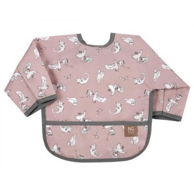 NG Baby haklapp ärm Woods&Fairytale, rose