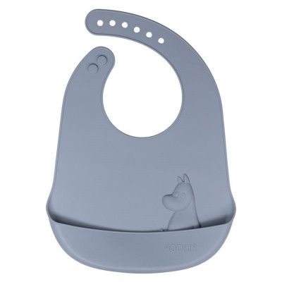 Rätt Start haklapp i silikon, Mumin sky blue