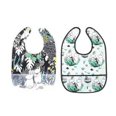 Rätt Start haklapp 2-pack, Mumin djungel