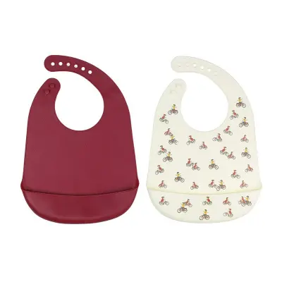 Rätt Start haklappar i silikon 2-pack, Lotta på Bråkmakargatan