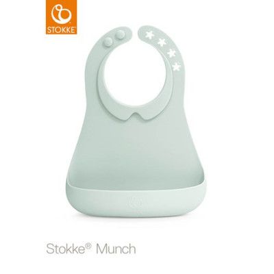 Stokke Munch bib haklapp, soft mint
