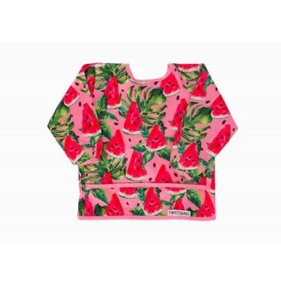 Twistshake haklapp med ärm, watermelon