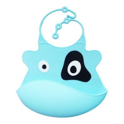 Virgel Baby Haklapp i silikon (Blå)