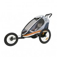 Hamax Outback One Cykel och Barnvagn (Vit/Grå)