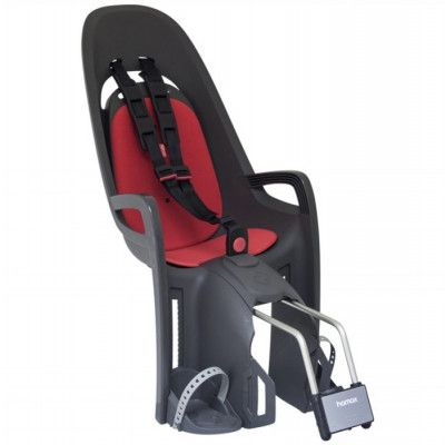 Hamax Zenith Cykelsits med ramfäste (Grå/röd)