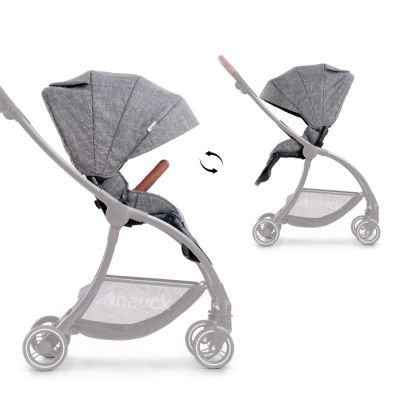 Hauck Eagle 4S Vändbar sittvagn (Melange Grey)