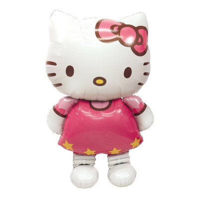 Folieballong Hello Kitty Airwalker