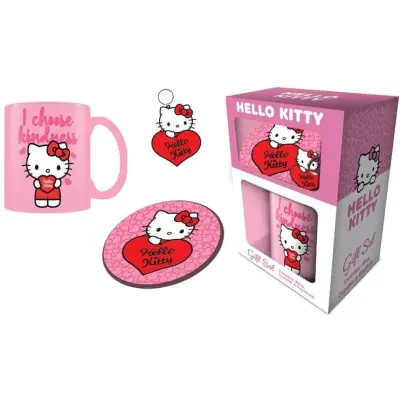 Hello Kitty - Anime Fan-paket - Hello Kitty (My Heart) Geschenk-Set - för  flerfärgad