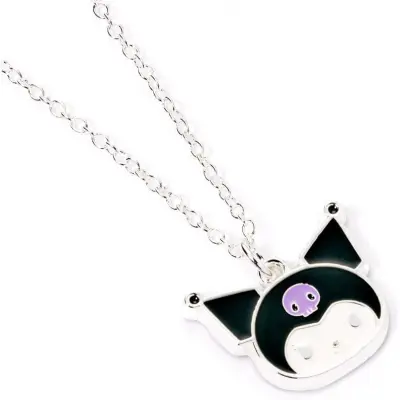 Hello Kitty - Anime Halsband - Kuromi - för  silverfärgad
