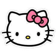 Hello Kitty - Anime Kuddar - Hello Kitty - Konturenkissen - för None - flerfärgad