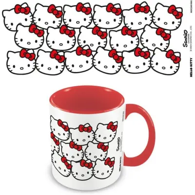 Hello Kitty - Anime Mugg - Many Kittys - för None - flerfärgad