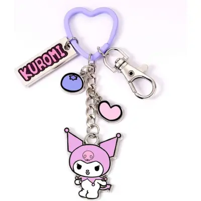 Hello Kitty - Anime Nyckelring - Kuromi - för None - flerfärgad