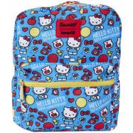 Hello Kitty - Anime Ryggsäck - Loungefly - Classic AOP Nylon Square (50th Anniversary) - för Dam -