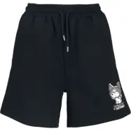 Hello Kitty - Anime Shorts - Kuromi - Ready For Action! - S 3XL - för Dam - svart