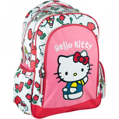 Hello Kitty - Backpack Vit/Rosa