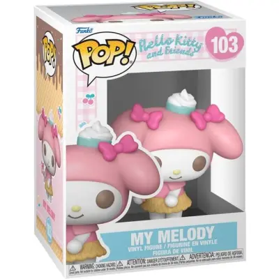 Hello Kitty - Hello Kitty and Friends - My Melody (Ice Cream) Vinyl Figur 103 - Funko Pop! - Funko Shop Europe