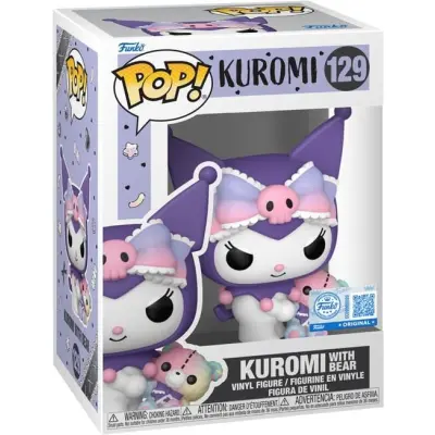 Hello Kitty - Kuromi With Bear Vinyl Figur 129 - Funko Pop! - Funko Shop Europe