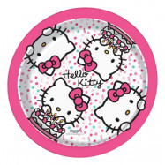 Papperstallrikar Hello Kitty Födelsedag - 8-pack