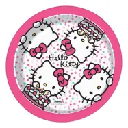 Papperstallrikar Hello Kitty Födelsedag - 8-pack