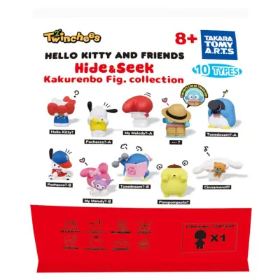Twinchees Hello Kitty and Friends Hide&Seek - Leksaksaffären -  Leksaksaffären