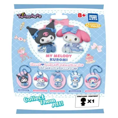 Twinchees My Melody Kuromi Dangler Minifigur - Twinchees -  Leksaksaffären